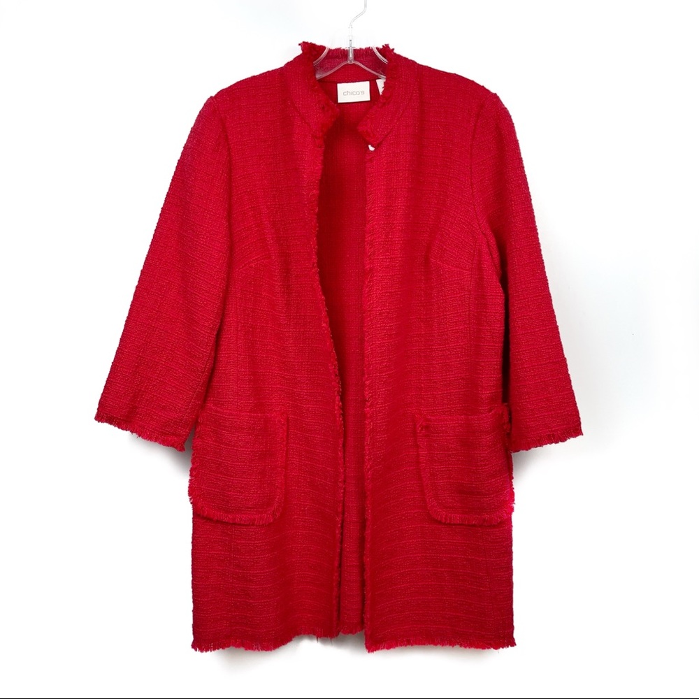 Chico’s cotton light weight jacket